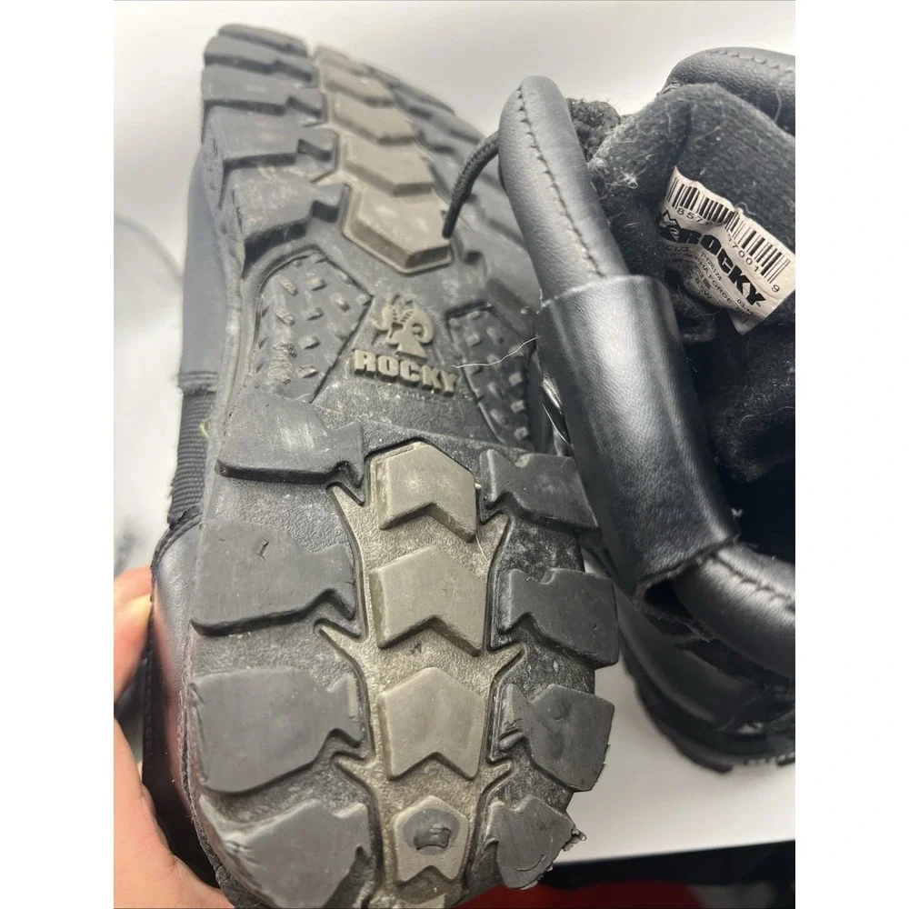 Rocky Men's Black Alpha Force Tactical Boots 8